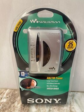 NOS Vintage Sony Walkman WM-FX195 Cassette Player - NIB Sealed